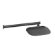 Greens Corban Wall Shower Pvd Gun Metal