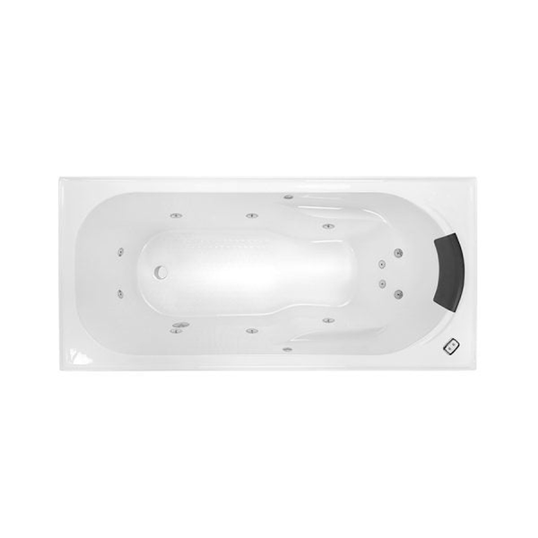 Modena Contour 12 Jetss White 1790mm