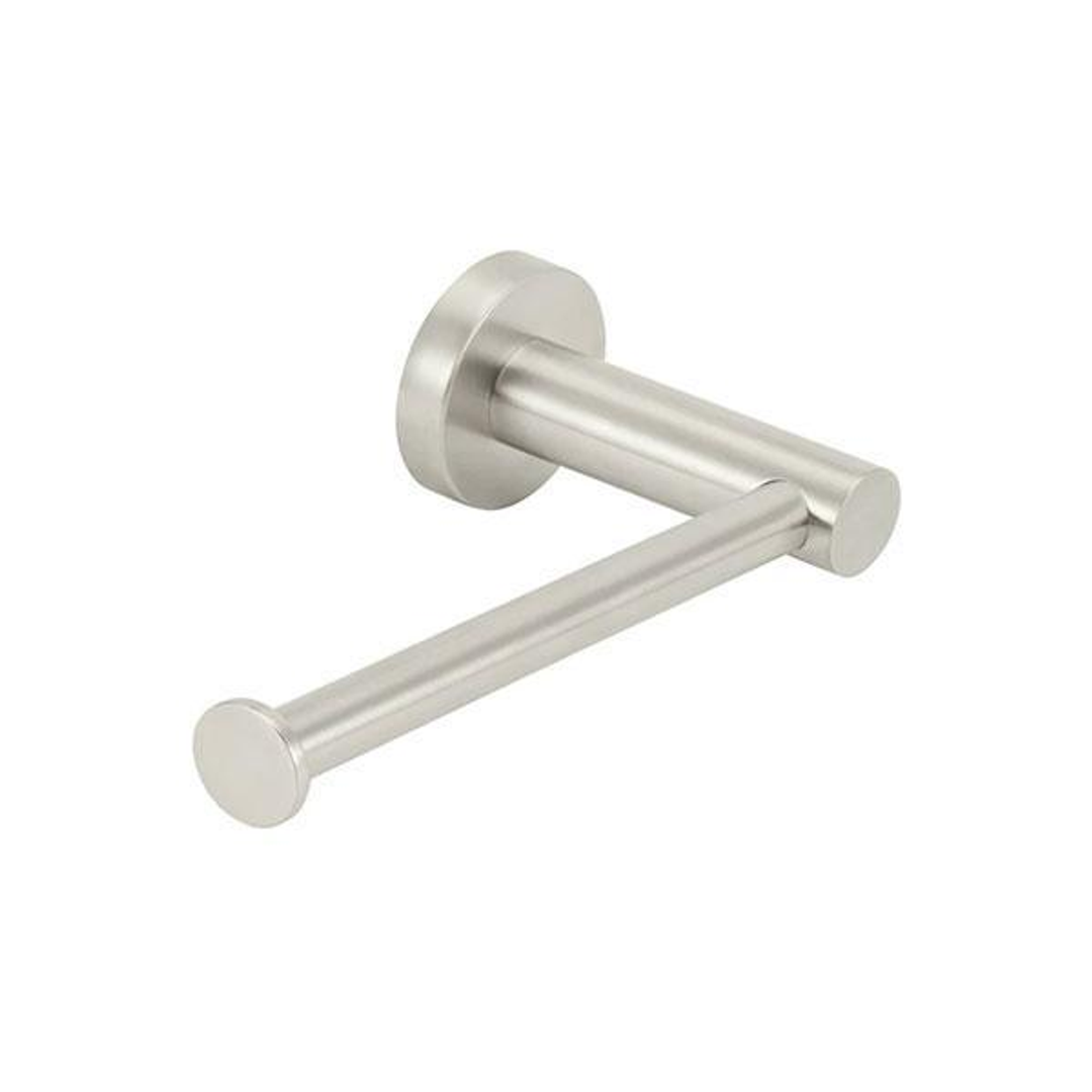 Meir Round Toilet Roll Holder Brushed Nickel