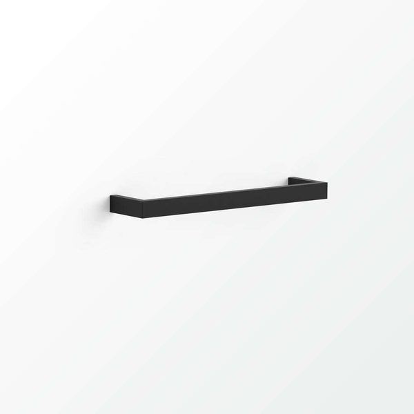 Avenir Cubo Heated Towel Rail 45Cm Matt Black