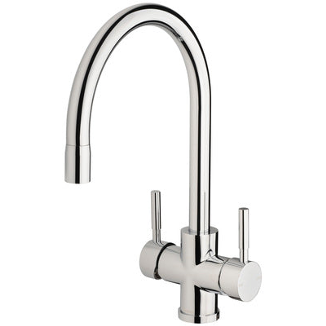 Phoenix Vivid Filtered Sink Mixer Chrome 220Mm Gooseneck - No Filters