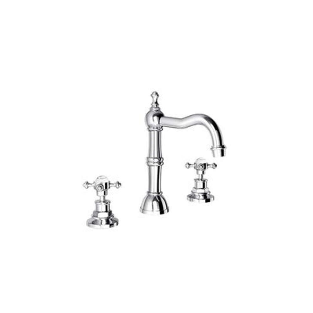 Brodware Winslow Basin Set Swivel Spout Metal Levers C/D Cp