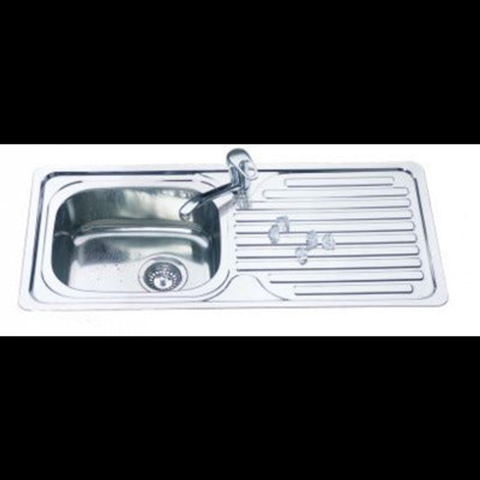 Ostar 915X 430X 170 1 Bowl 1 Drainer S/S Sink Right Hand