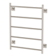 Phoenix Radii Heated Towel Ladder 550 X 740mm Square Plate Brushed Nickel Rs8750 Bn