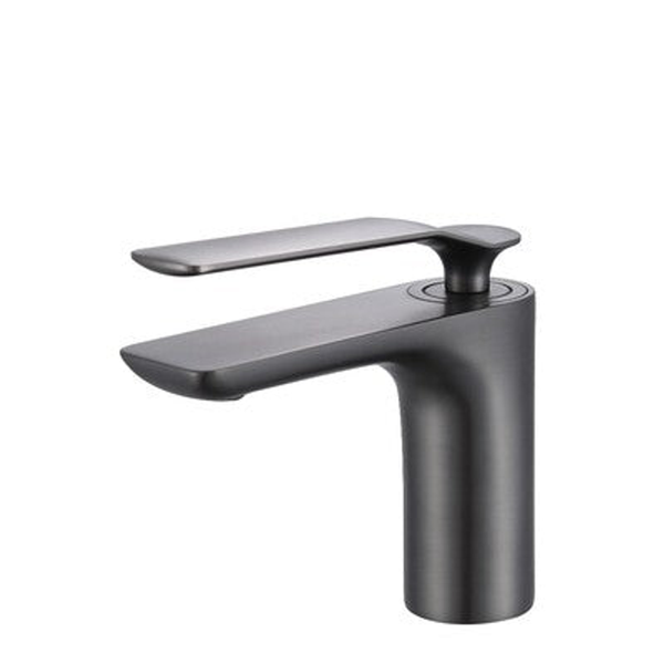 Synergii Basin Mixer Brushed Brushed Gun Metal By Streamline