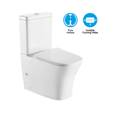 Bnk Bl-107-Tpt Wall Faced Toilet Suite