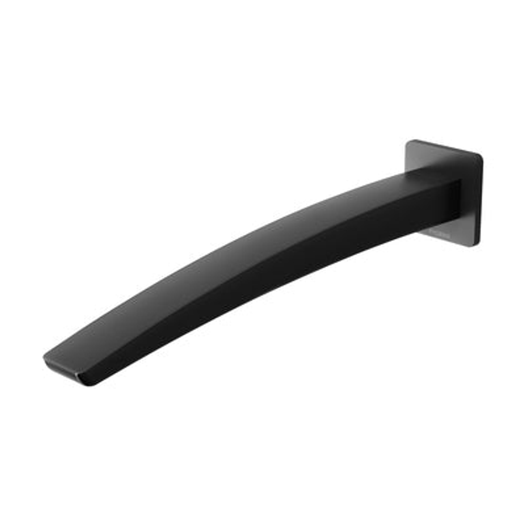 Phoenix Rush Wall Bath Outlet 280mm Matte Black Ru772 Mb