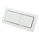 Fienza Gloss White Button Upgrade To Suit Most Suites - 200784W