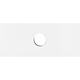 OTTI QUARTZ STONE 1200X465X20MM PURE WHITE - WASTE HOLE 130MM