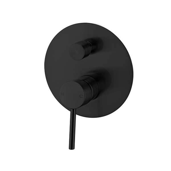 Nero Dolce Shower Mixer With Divertor Matt Black
