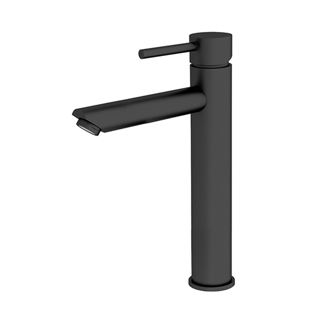 Nero Dolce Tall Basin Mixer - Matt Black