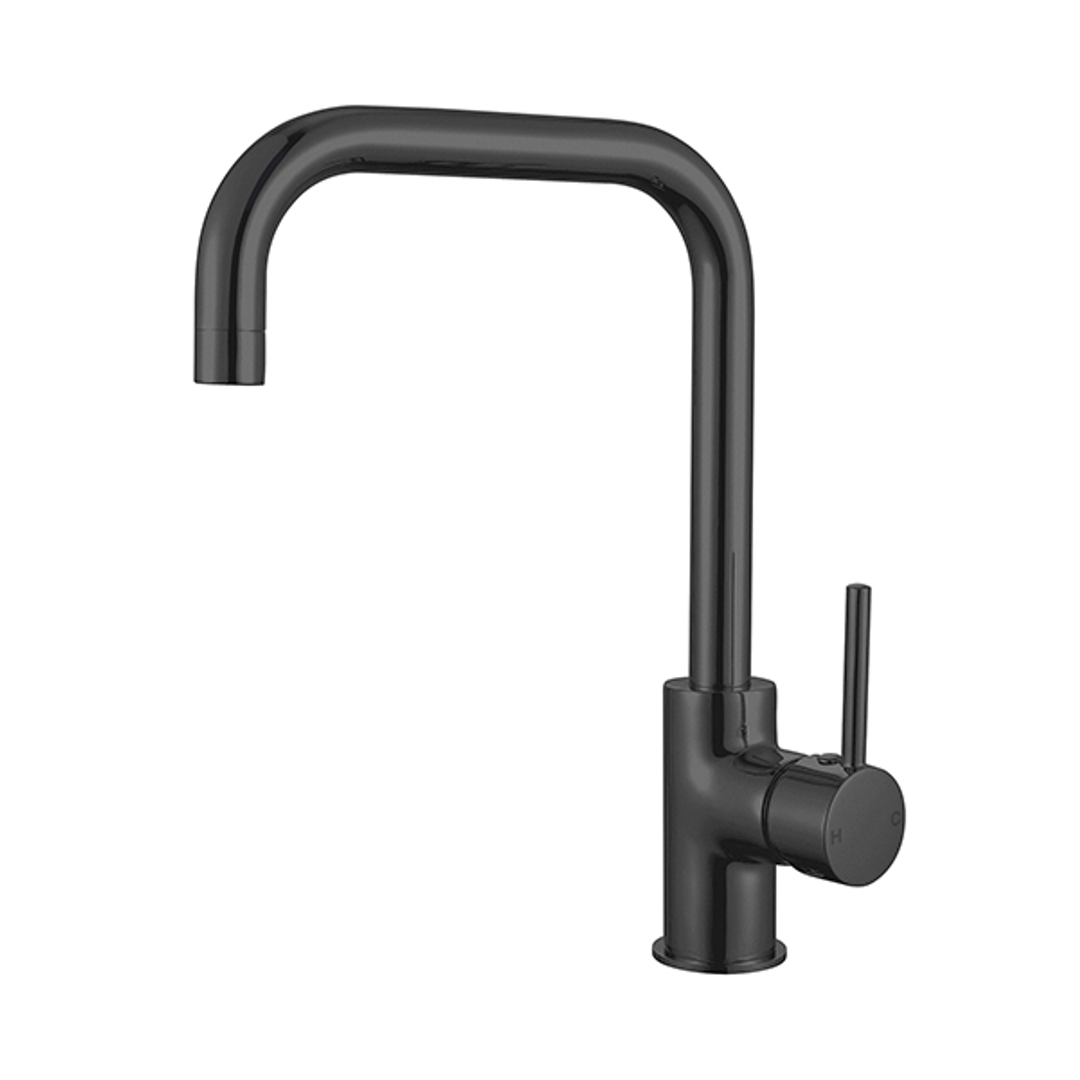 Nero Dolce Kitchen Mixer Square Shape - Matt Black