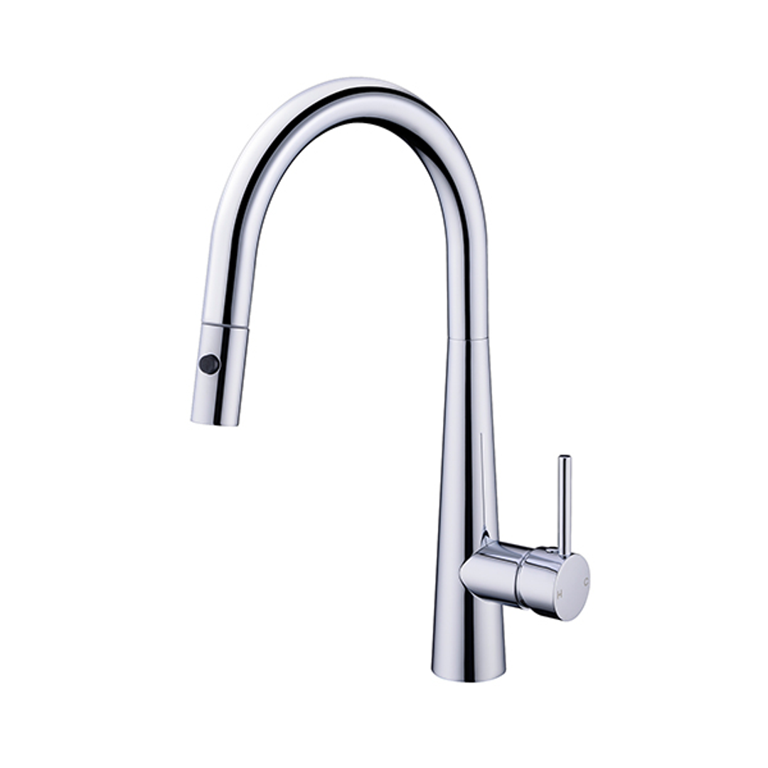 Nero Dolce Pull Out Sink Mixer With Vegie Spray Function - Chrome