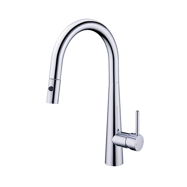 Nero Dolce Pull Out Sink Mixer With Vegie Spray Function Chrome