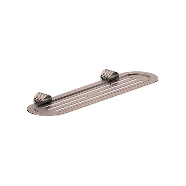 Nero Opal Metal Shelf Brushed Bronze