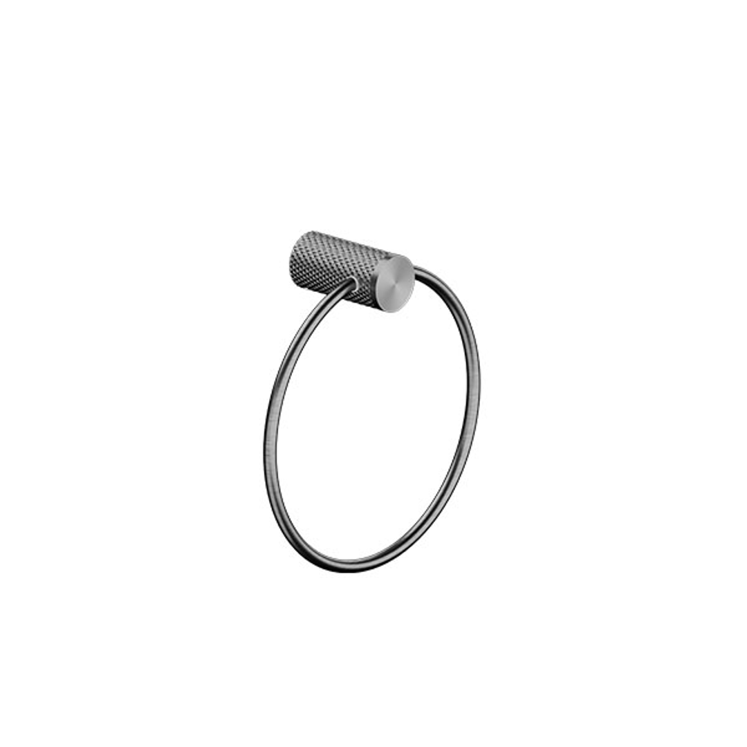 Opal Towel Ring Gunmetal