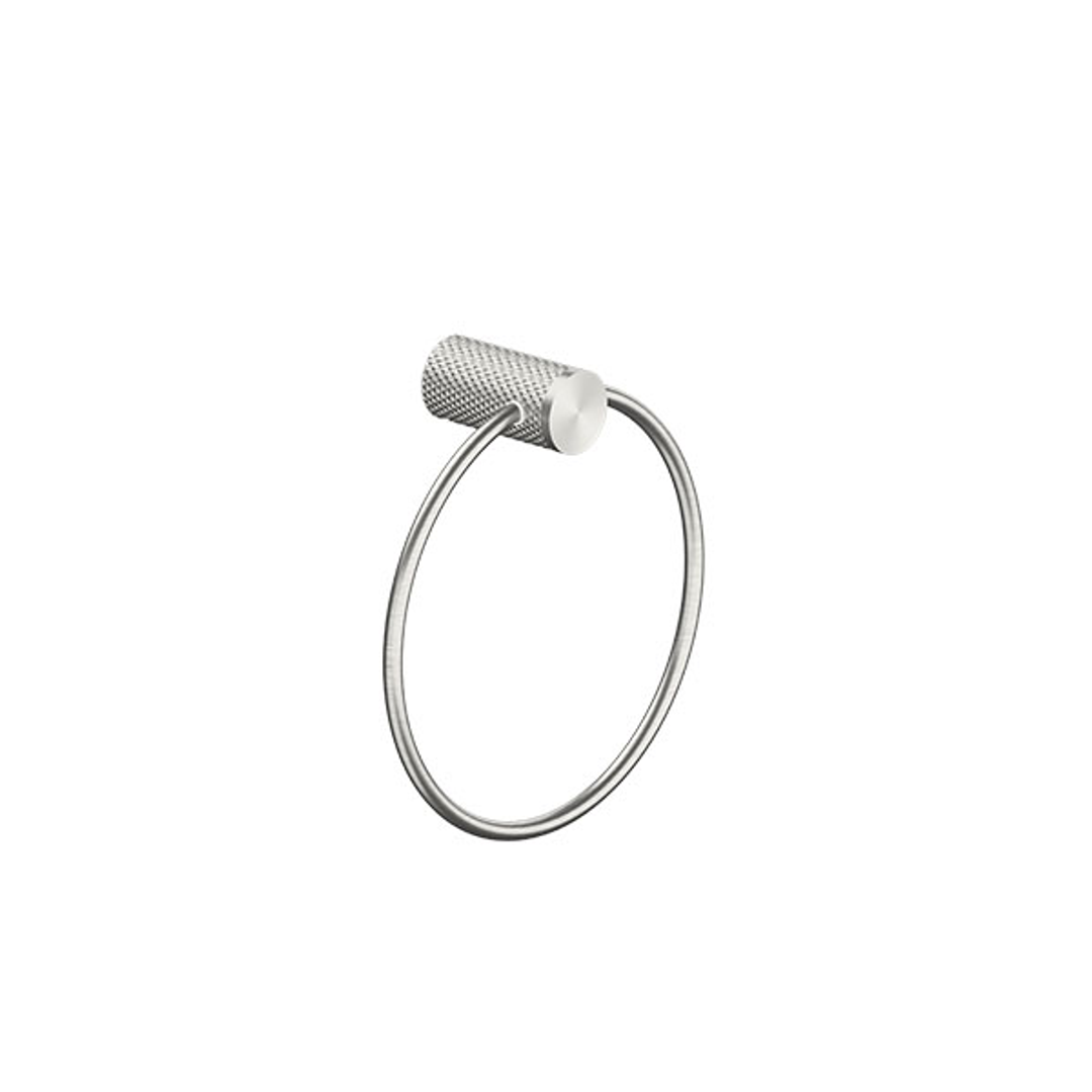 Opal Towel Ring Brushed Nickel