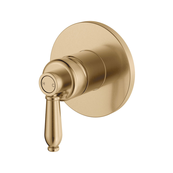 Fienza Eleanor Wall Mixer Urban Brass /Urban Brass Handle