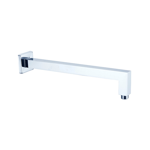 Nero Square Shower Arm - Chrome