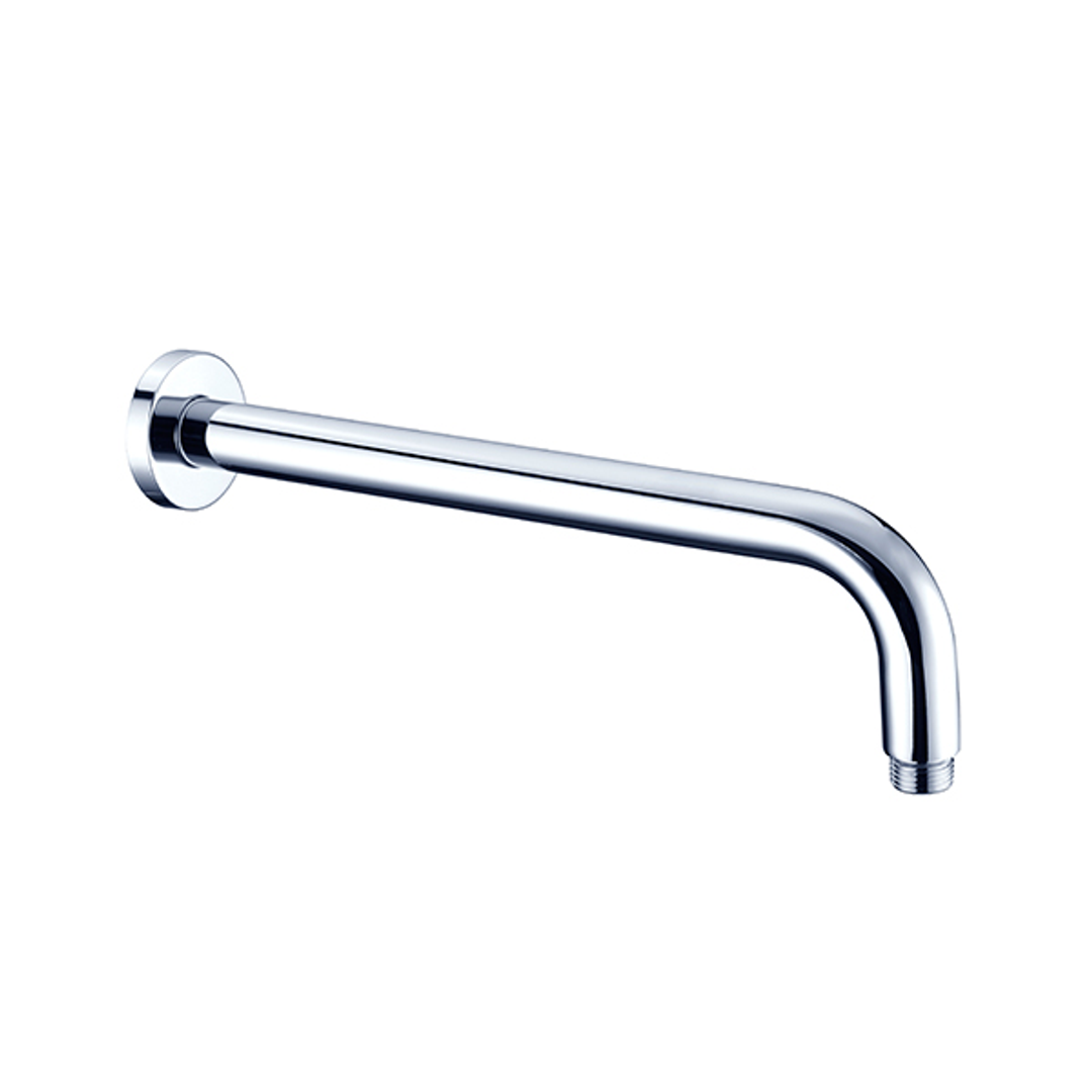 Nero Round Shower Arm - Chrome