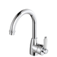 Fienza Eleanor Gooseneck Basin Mixer W/Porc Handle Chrome