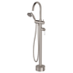 Fienza Eleanor Floor Mixer & Shower Brushed Nickel / Ceramic