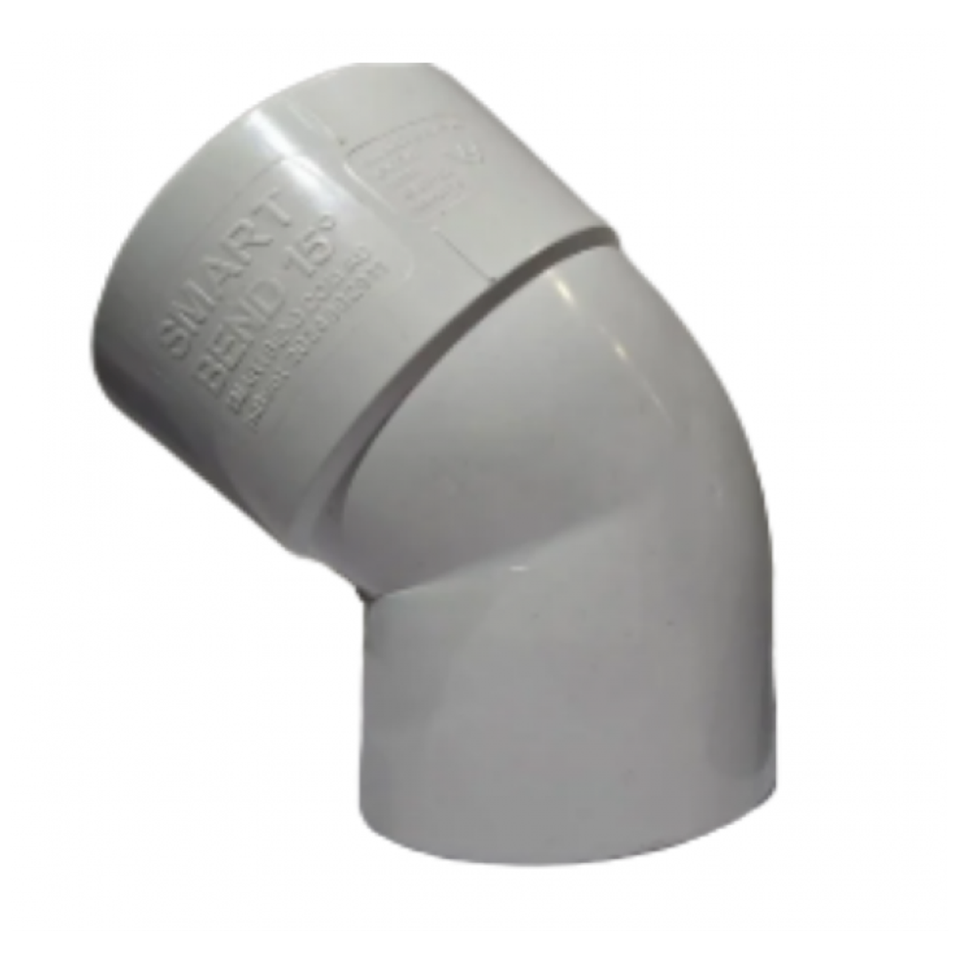 Smart Bend 100mm x 45° MF x 15°