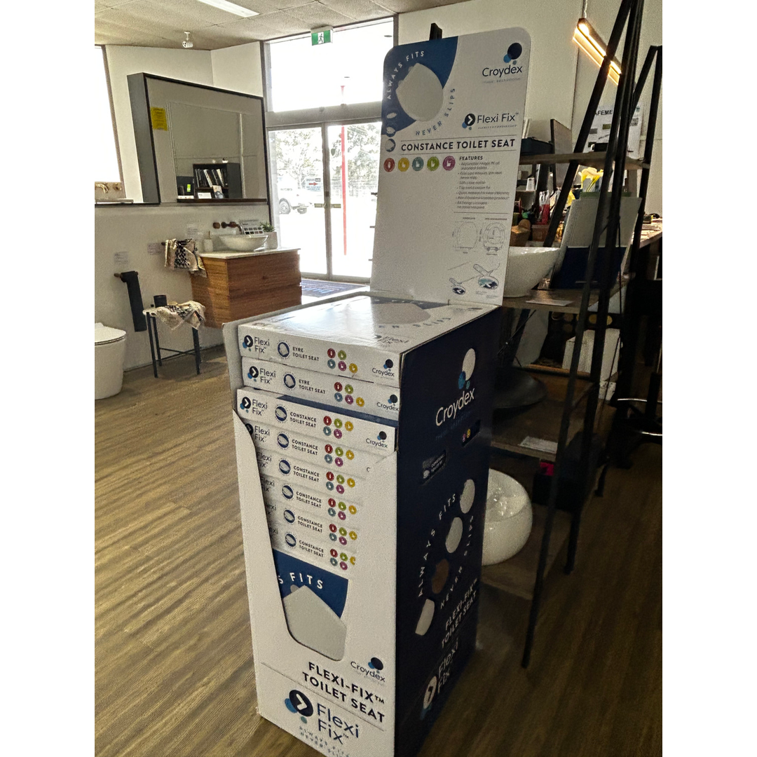 Croydex Constance Toilet Seat White