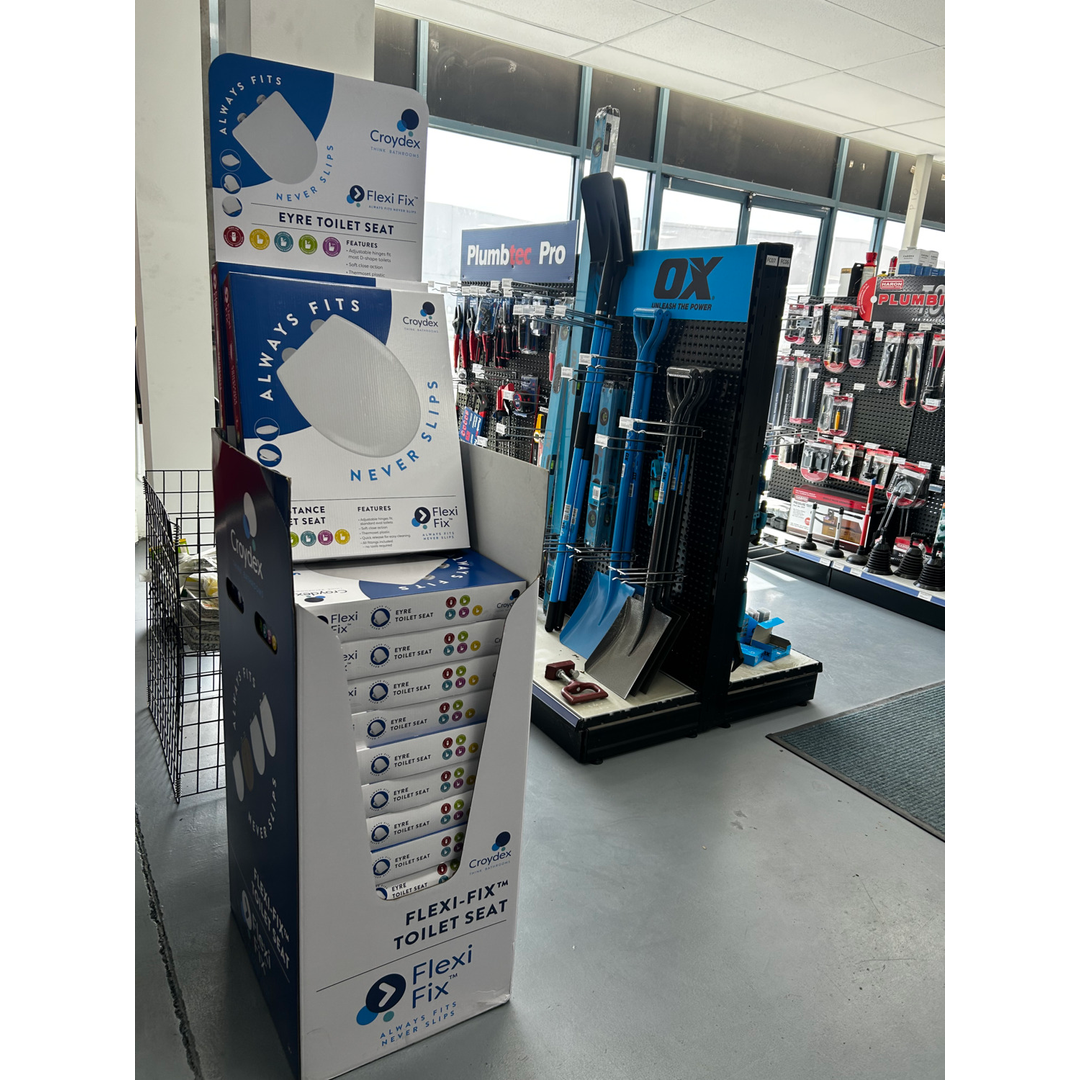 Croydex Eyre Toilet Seat White