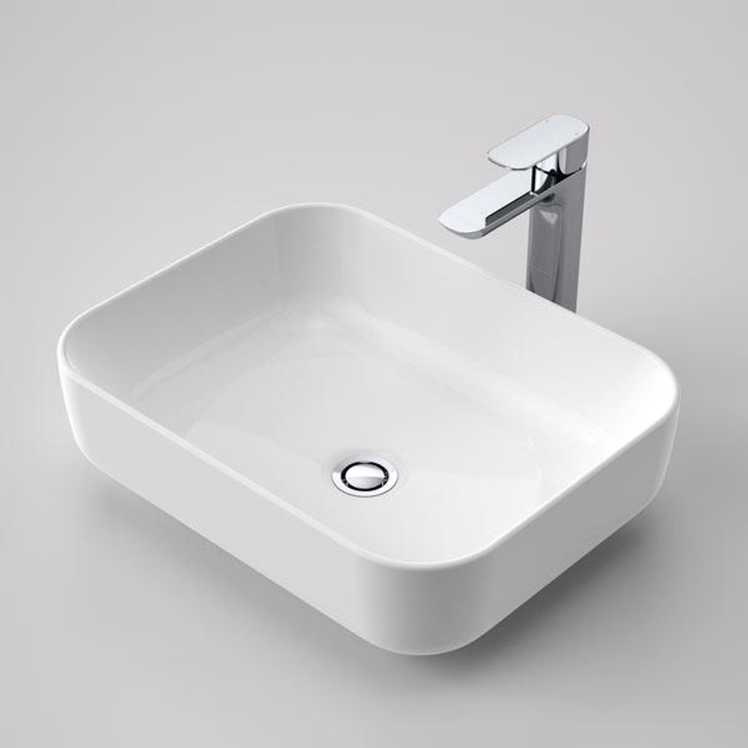 Caroma Artisan Above Counter Basin Rectangle 490mm