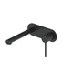 Greens Maci Wall Basin Mixer With Plate Matte Black