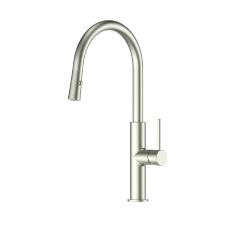 Greens Maci Pull Down Sink Mixer Brushed Nickel