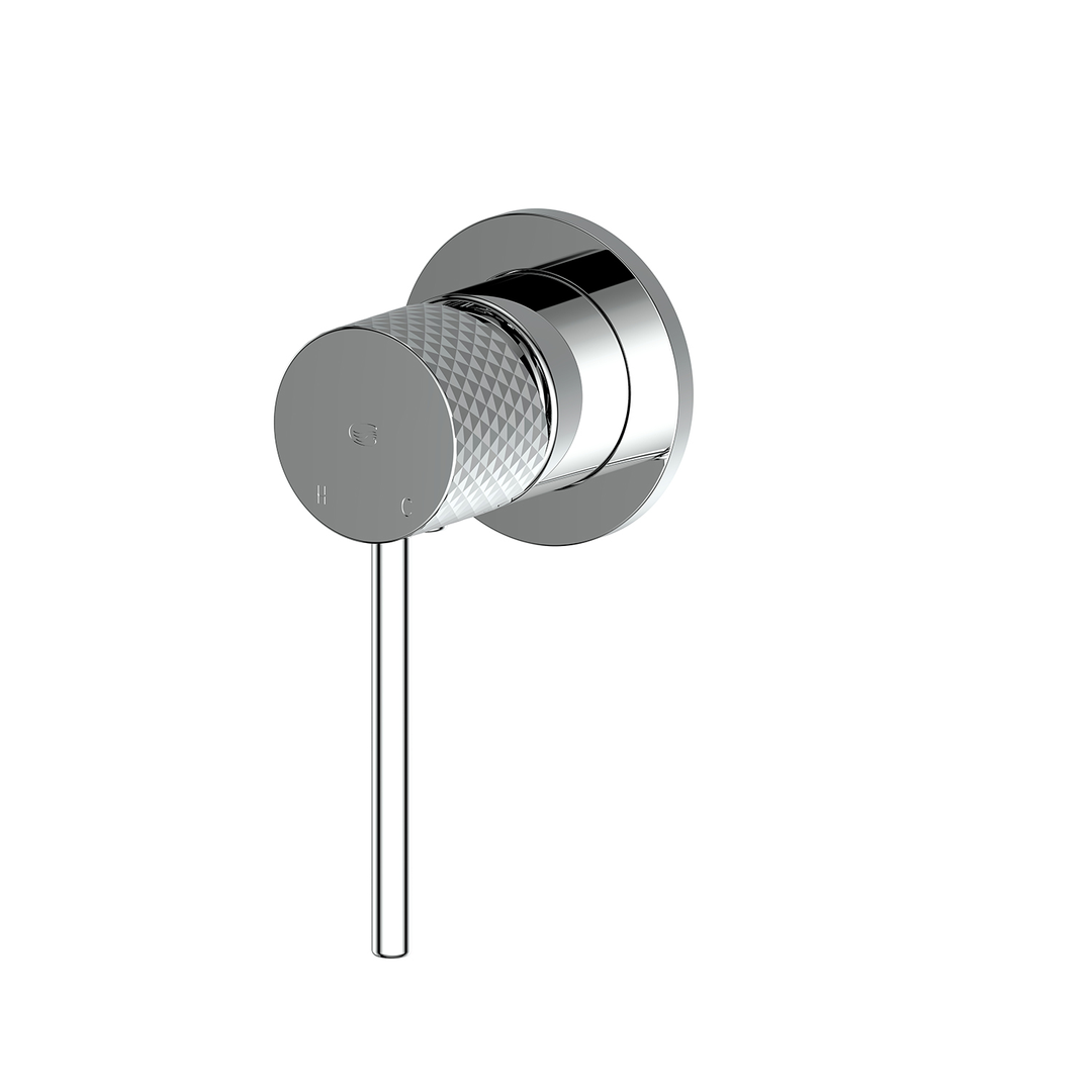 Greens Mika Shower Trim With Mini Plate Chrome