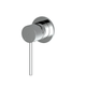 Greens Mika Shower Trim With Mini Plate Chrome