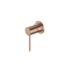 Greens Tesora Shower Trim Set Brushed Copper