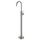Fienza Kaya Floor Mounted Basin/Bath Mixer Brushed Nickel Lf