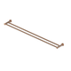 Greens Reflect Double Towel Rail Brushed Copper
