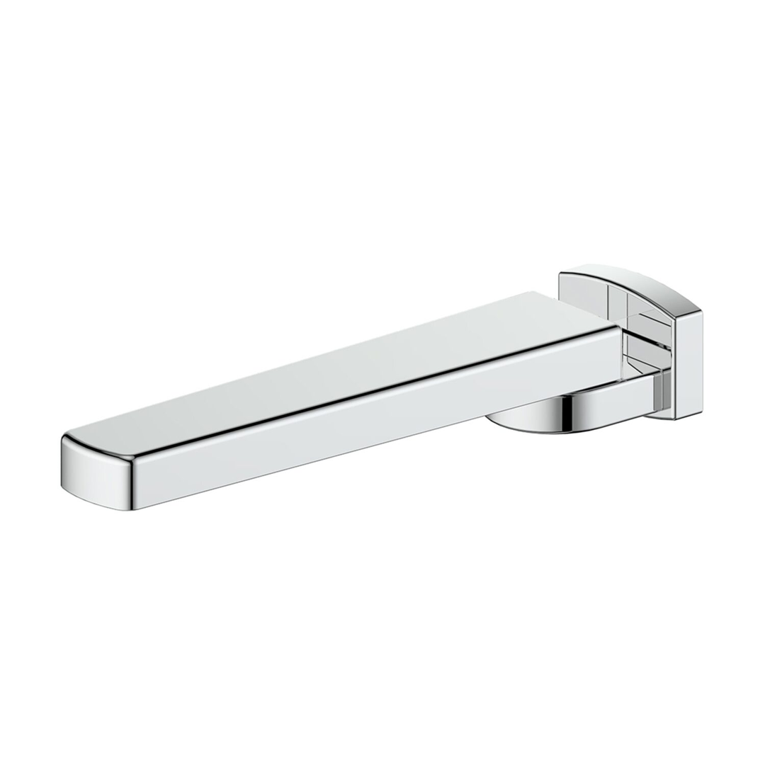Greens Square Swivel Bath Spout Chrome Swivel Spout