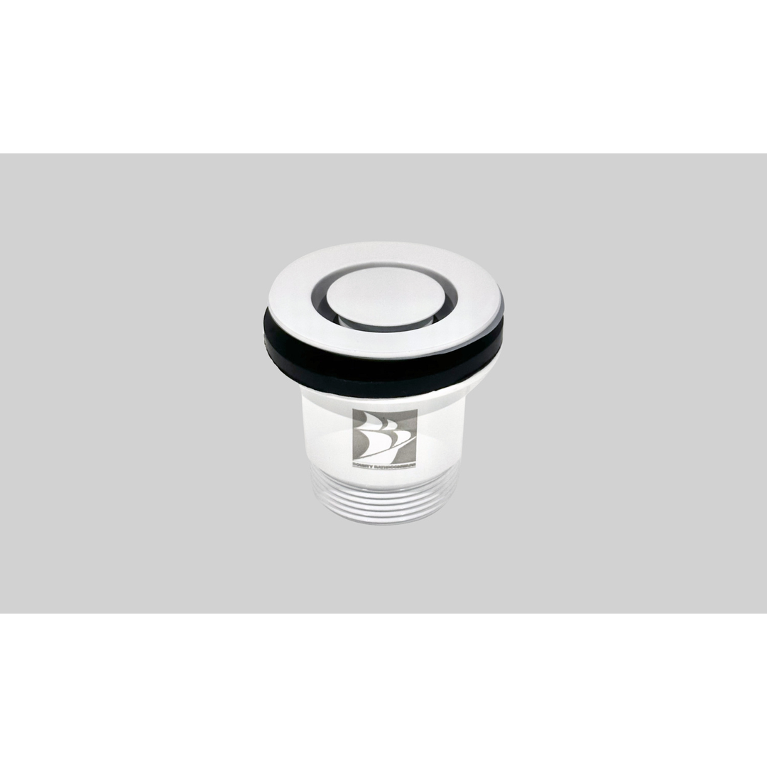 Bounty P&W Brass Bath Pop Down 40Mm White