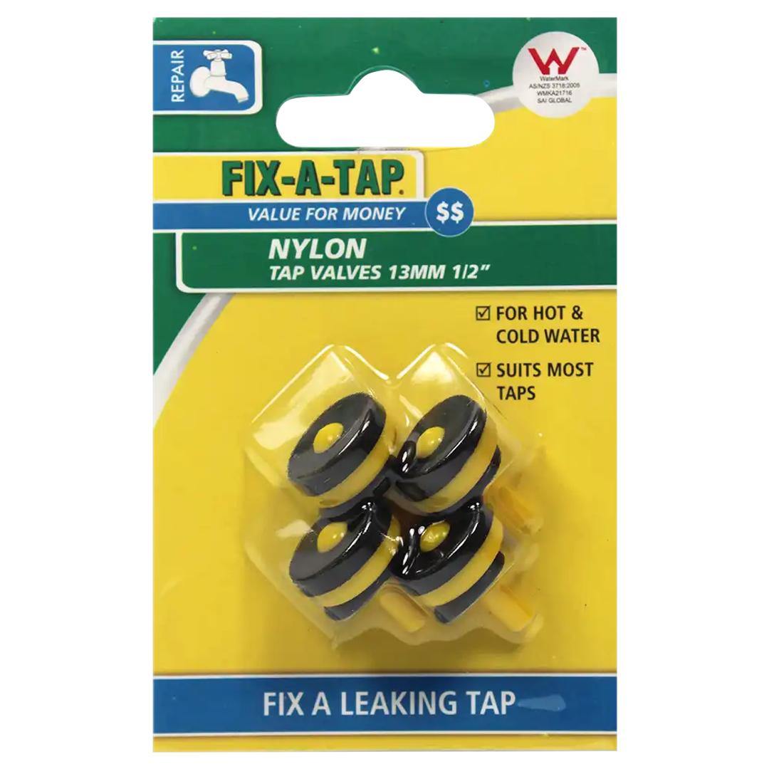 FIX-A-TAP Card Nylon 12Mm (4) Valves (218124)