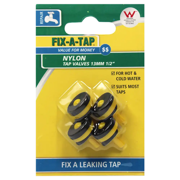 FIX-A-TAP Card Nylon 12Mm (4) Valves (218124)
