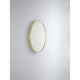 Remer Modern Round 610 Nordic Gold Framed Mirror