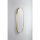 Remer Modern Oblong 460X910 With Nordic Gold Framed Mirror