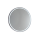 Remer Sphere 600 Round Led Mirror Brits Nickel Frame With Mirage Magnifier