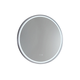 Remer Sphere 800 Round Led Mirror Demister Brits Nickel Frame With Mirage Magnifier