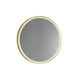 Remer Sphere 800 Round Led Mirror With Nordic Gold Frame