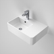 Caroma Cube Ext. R/H Wall Basin 570mm X 395mm 1 Tap Hole White