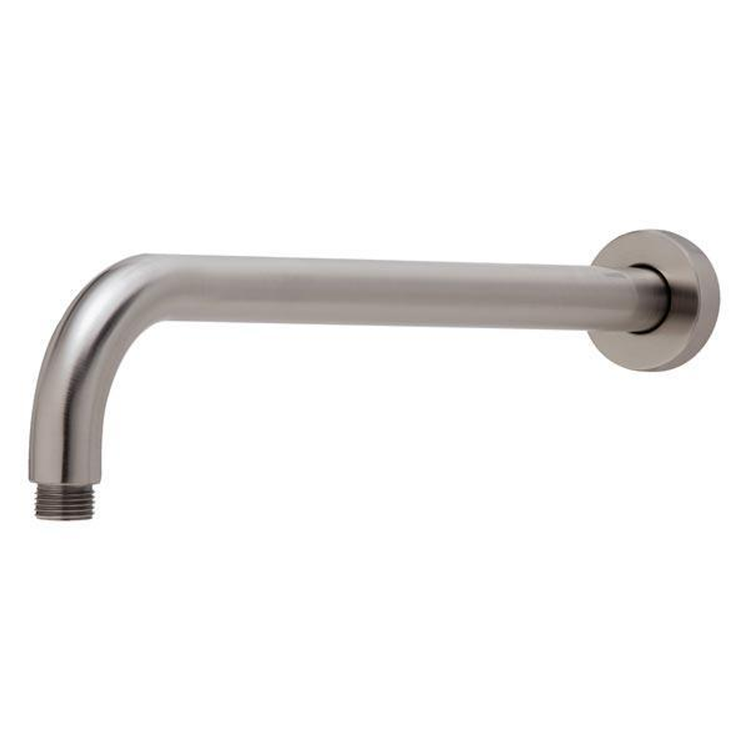 Phoenix Vivid Shower Arm Only 400mm Round-Brushed Nickel