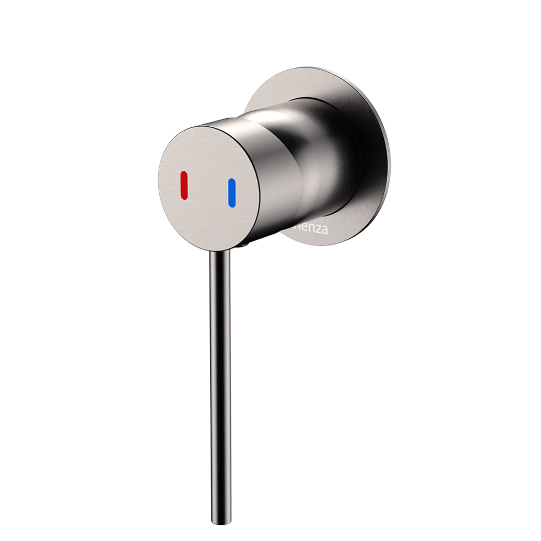 Fienza Kaya Care Wall Mixer Brushed Nickel Lf