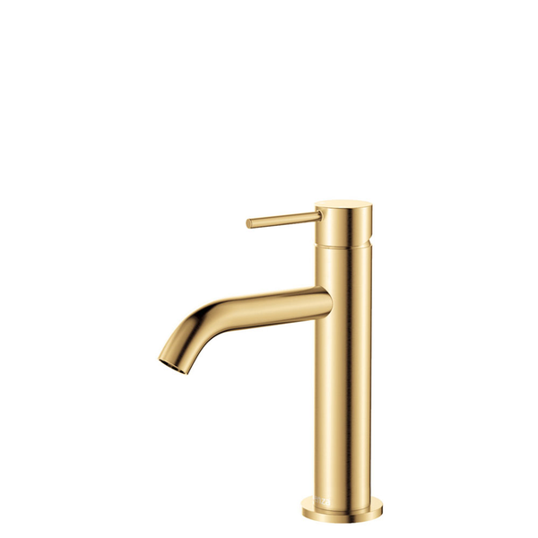 Fienza Kaya Medium Basin Mixer Urban Brass